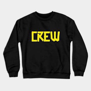 Crew Gaffer BIG front Yellow Crewneck Sweatshirt